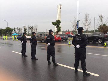 2017年西太湖馬拉鬆賽安保