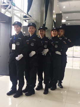 2017武進（jìn）區全民健身運動會開幕式“安檢員”